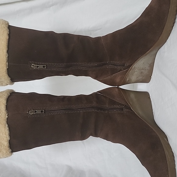 Ugg Australia Wedge Heel Boot, Women's Size 8, Brown-NO BOX - Picture 8 of 10